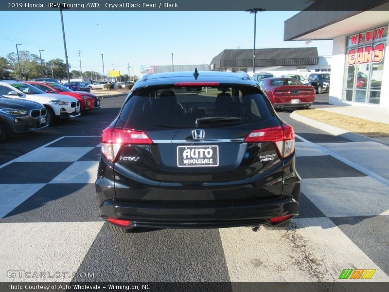 Crystal Black Pearl / Black 2019 Honda HR-V Touring AWD