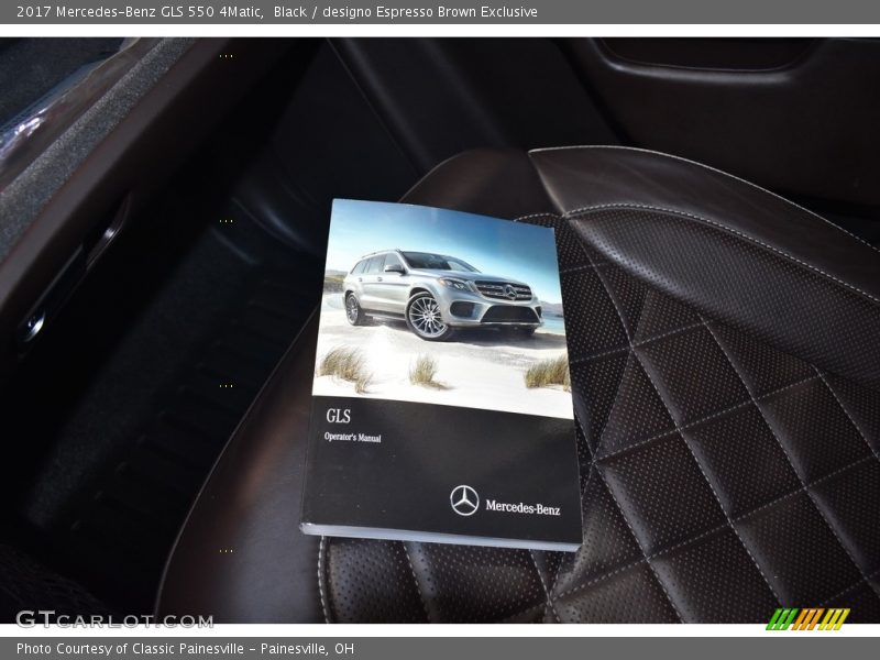 Black / designo Espresso Brown Exclusive 2017 Mercedes-Benz GLS 550 4Matic