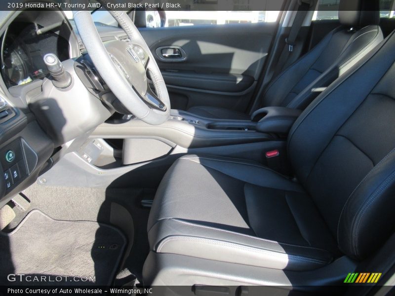 Crystal Black Pearl / Black 2019 Honda HR-V Touring AWD
