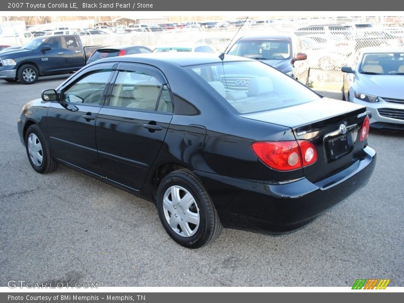 Black Sand Pearl / Stone 2007 Toyota Corolla LE