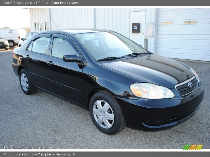 Black Sand Pearl / Stone 2007 Toyota Corolla LE