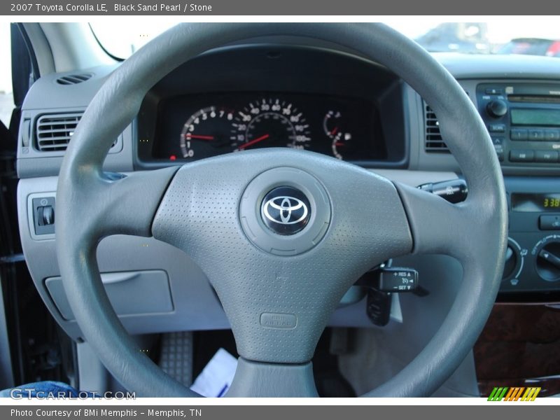 Black Sand Pearl / Stone 2007 Toyota Corolla LE