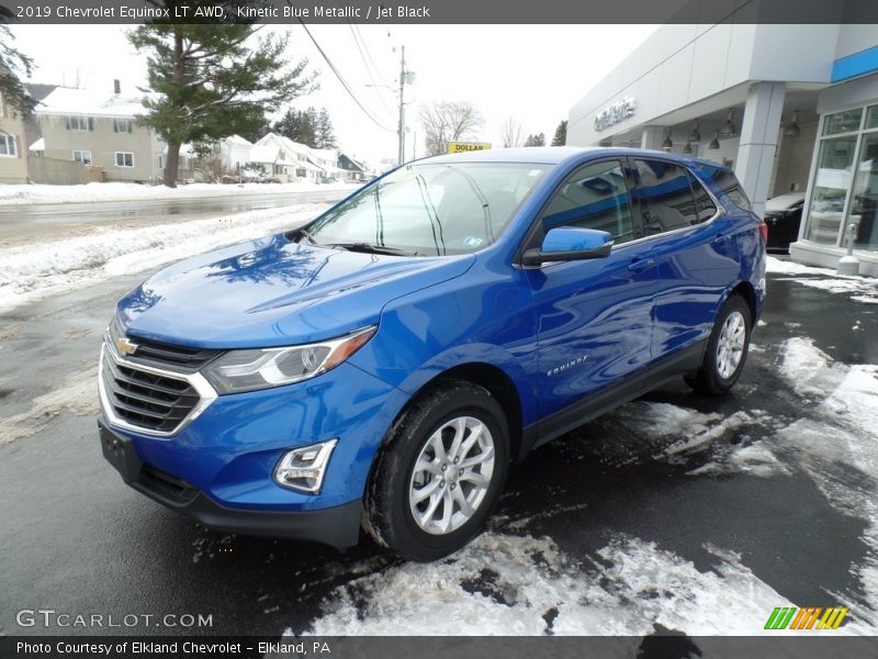 Kinetic Blue Metallic / Jet Black 2019 Chevrolet Equinox LT AWD