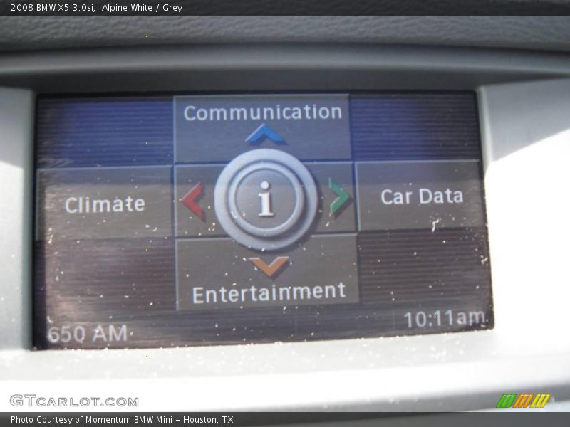 Alpine White / Grey 2008 BMW X5 3.0si