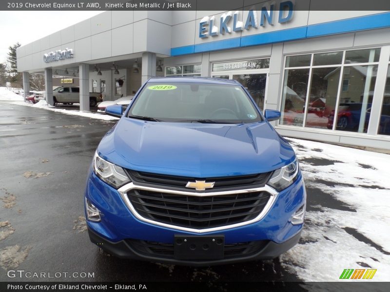 Kinetic Blue Metallic / Jet Black 2019 Chevrolet Equinox LT AWD