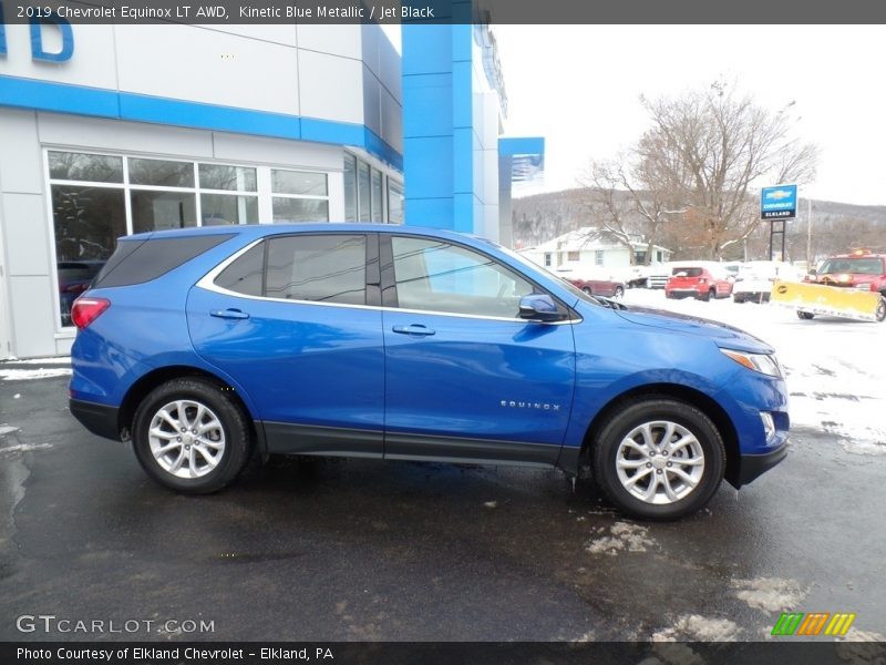 Kinetic Blue Metallic / Jet Black 2019 Chevrolet Equinox LT AWD
