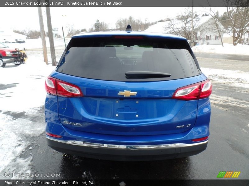 Kinetic Blue Metallic / Jet Black 2019 Chevrolet Equinox LT AWD