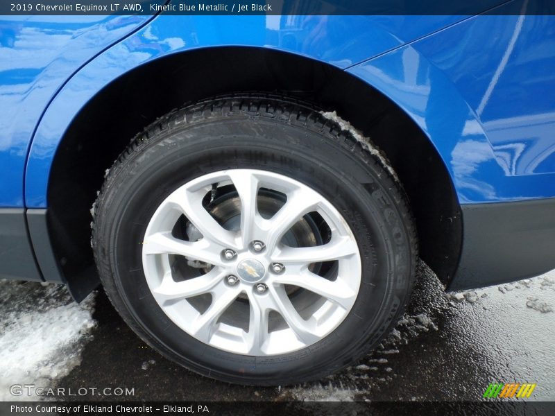 Kinetic Blue Metallic / Jet Black 2019 Chevrolet Equinox LT AWD