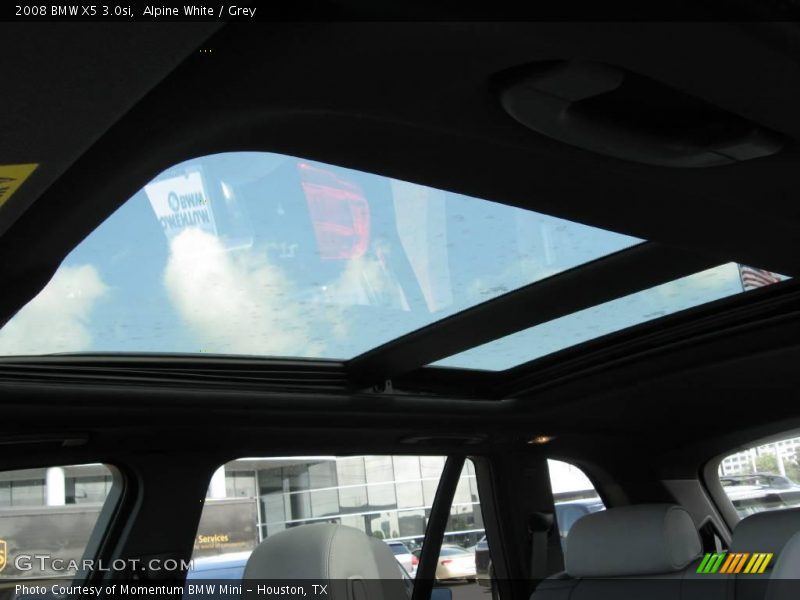 Alpine White / Grey 2008 BMW X5 3.0si