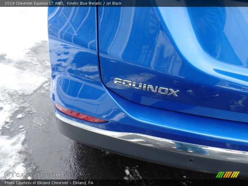 Kinetic Blue Metallic / Jet Black 2019 Chevrolet Equinox LT AWD
