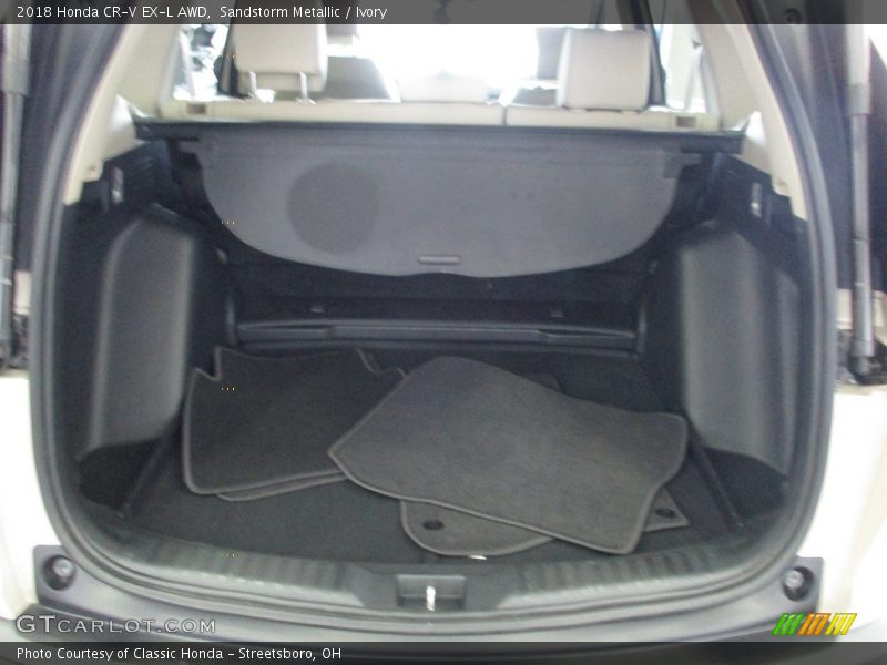 Sandstorm Metallic / Ivory 2018 Honda CR-V EX-L AWD