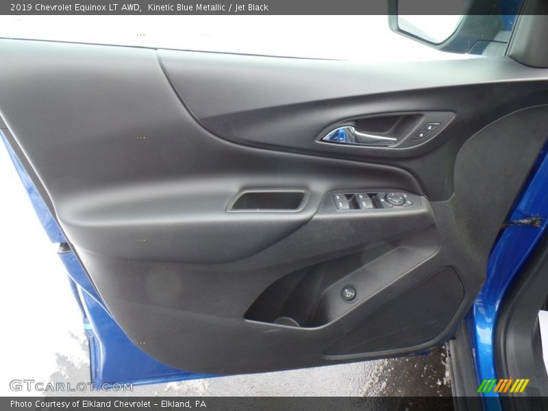 Kinetic Blue Metallic / Jet Black 2019 Chevrolet Equinox LT AWD