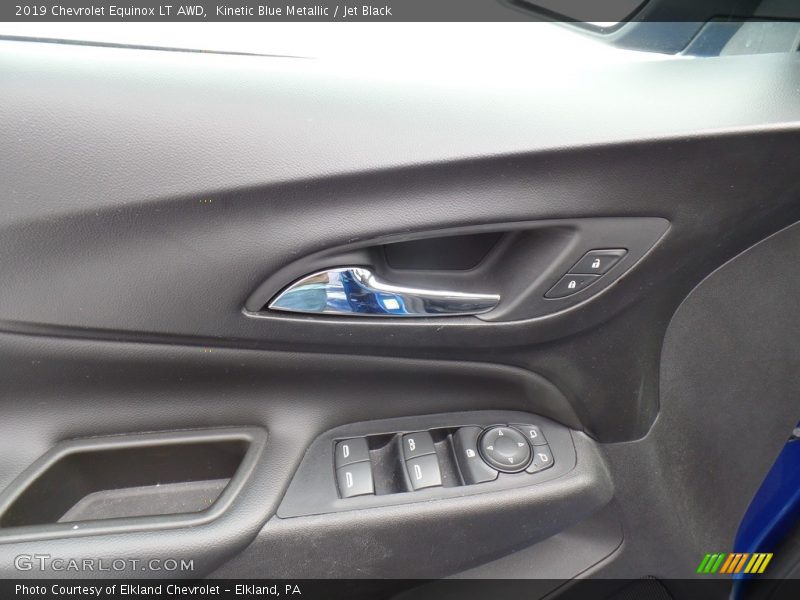Kinetic Blue Metallic / Jet Black 2019 Chevrolet Equinox LT AWD