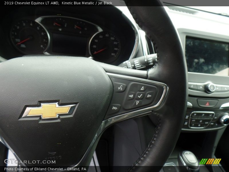 Kinetic Blue Metallic / Jet Black 2019 Chevrolet Equinox LT AWD