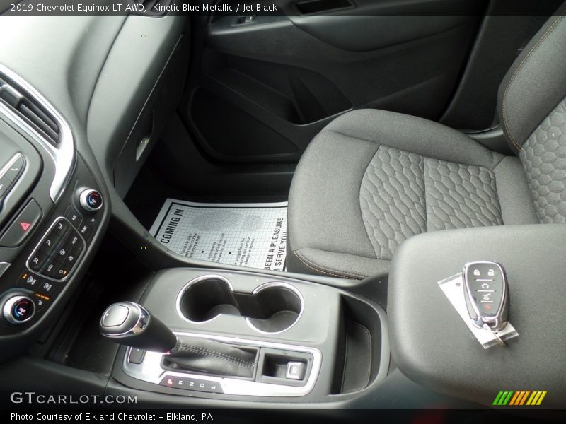 Kinetic Blue Metallic / Jet Black 2019 Chevrolet Equinox LT AWD