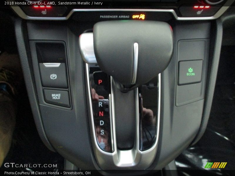 Sandstorm Metallic / Ivory 2018 Honda CR-V EX-L AWD