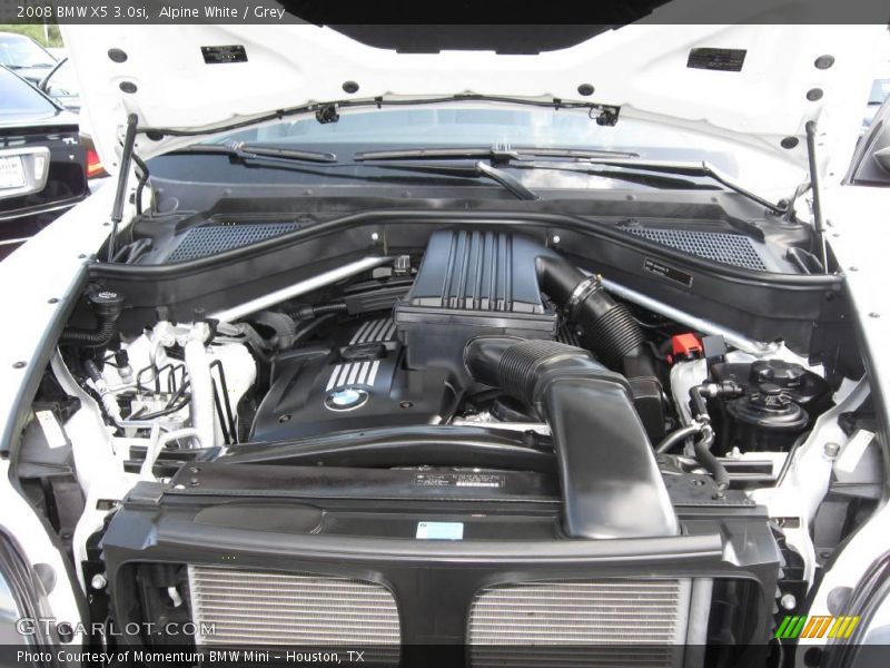 Alpine White / Grey 2008 BMW X5 3.0si