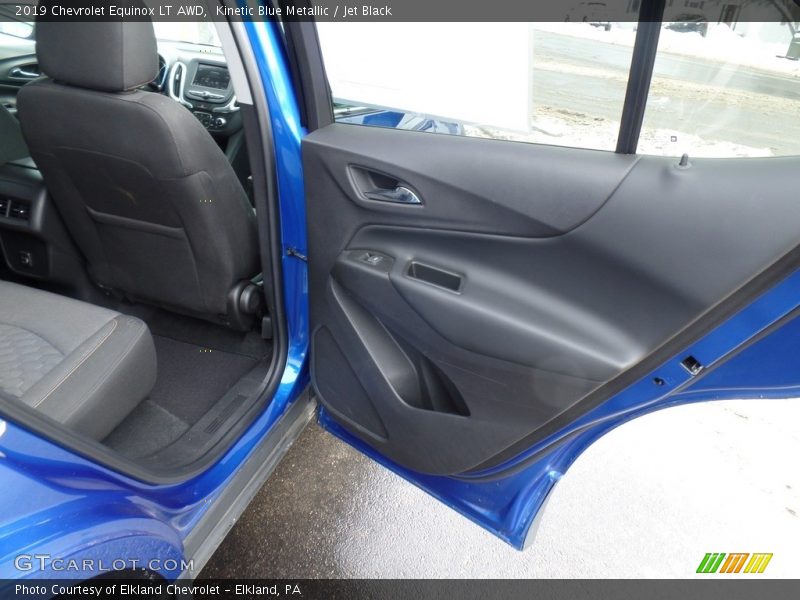 Kinetic Blue Metallic / Jet Black 2019 Chevrolet Equinox LT AWD