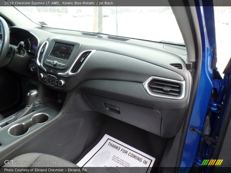 Kinetic Blue Metallic / Jet Black 2019 Chevrolet Equinox LT AWD