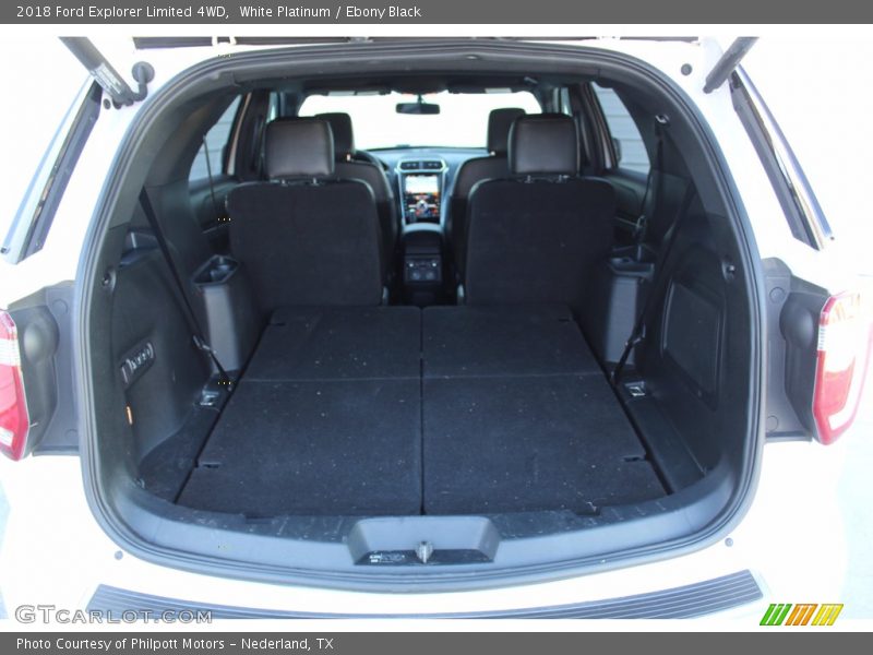 White Platinum / Ebony Black 2018 Ford Explorer Limited 4WD