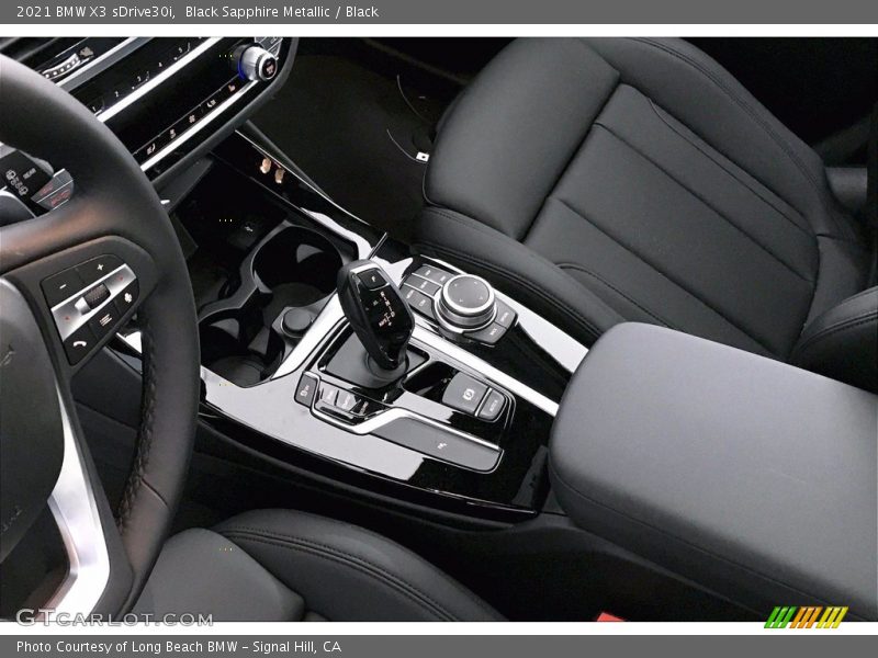 Black Sapphire Metallic / Black 2021 BMW X3 sDrive30i
