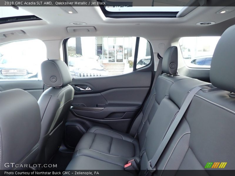 Quicksilver Metallic / Jet Black 2018 GMC Acadia SLT AWD