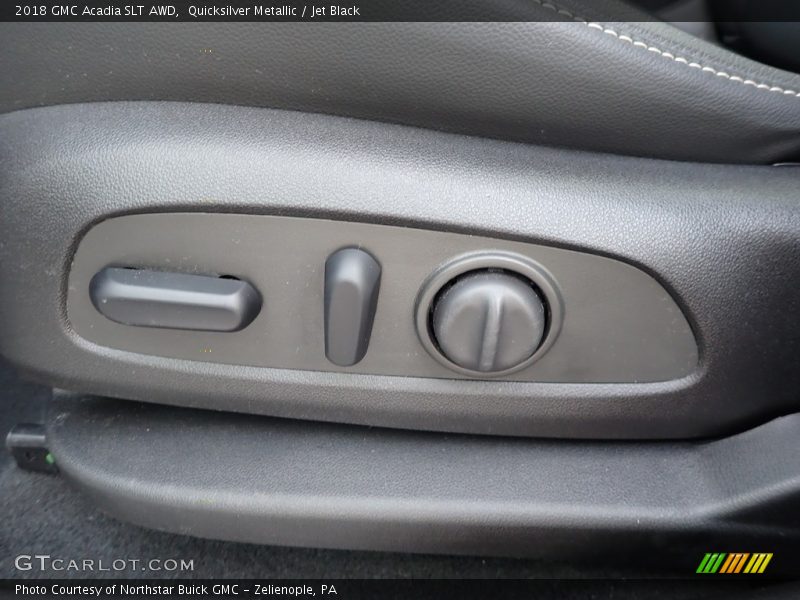 Quicksilver Metallic / Jet Black 2018 GMC Acadia SLT AWD