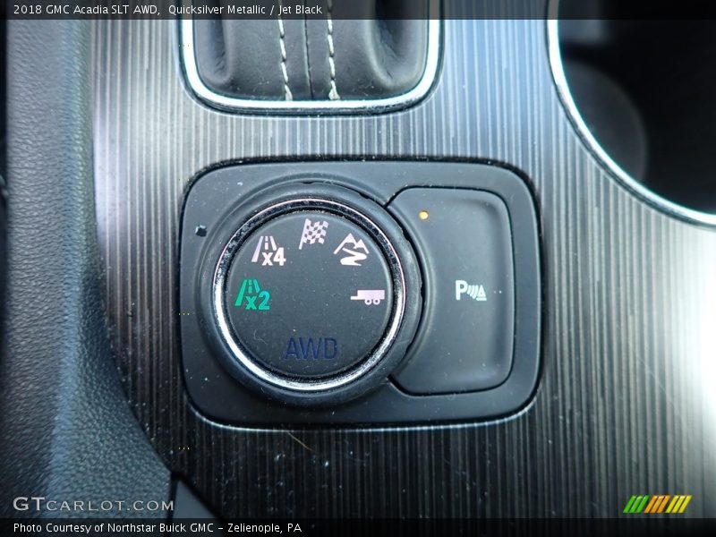 Quicksilver Metallic / Jet Black 2018 GMC Acadia SLT AWD