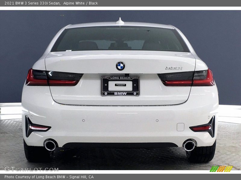 Alpine White / Black 2021 BMW 3 Series 330i Sedan