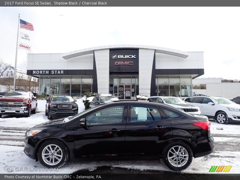 Shadow Black / Charcoal Black 2017 Ford Focus SE Sedan