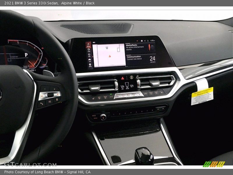 Alpine White / Black 2021 BMW 3 Series 330i Sedan