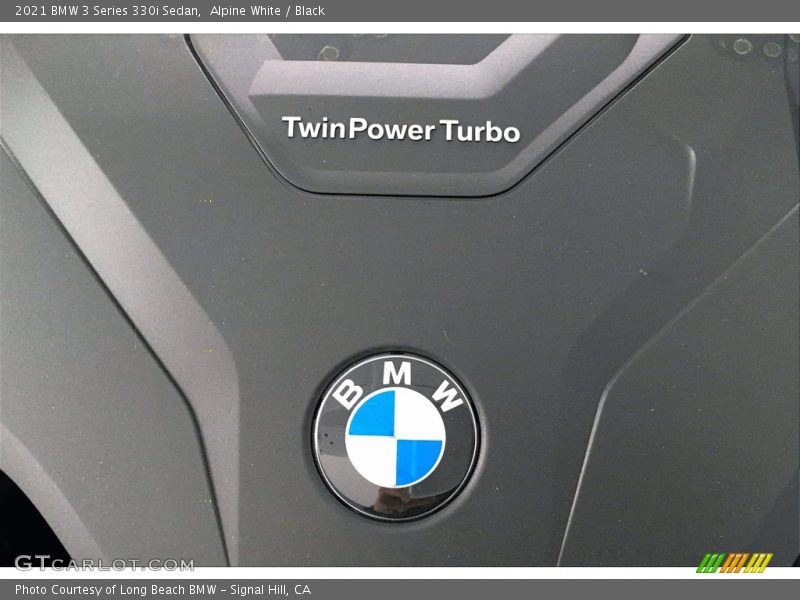 Alpine White / Black 2021 BMW 3 Series 330i Sedan