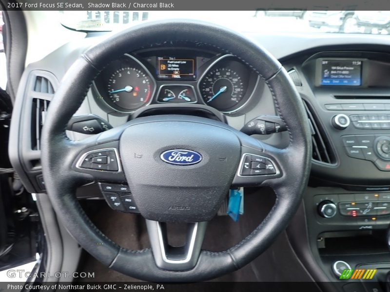 Shadow Black / Charcoal Black 2017 Ford Focus SE Sedan