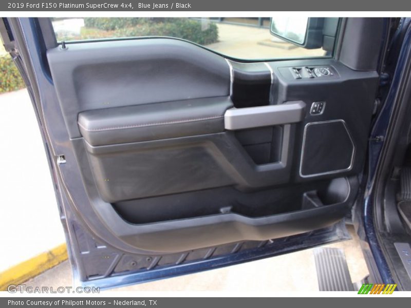 Blue Jeans / Black 2019 Ford F150 Platinum SuperCrew 4x4