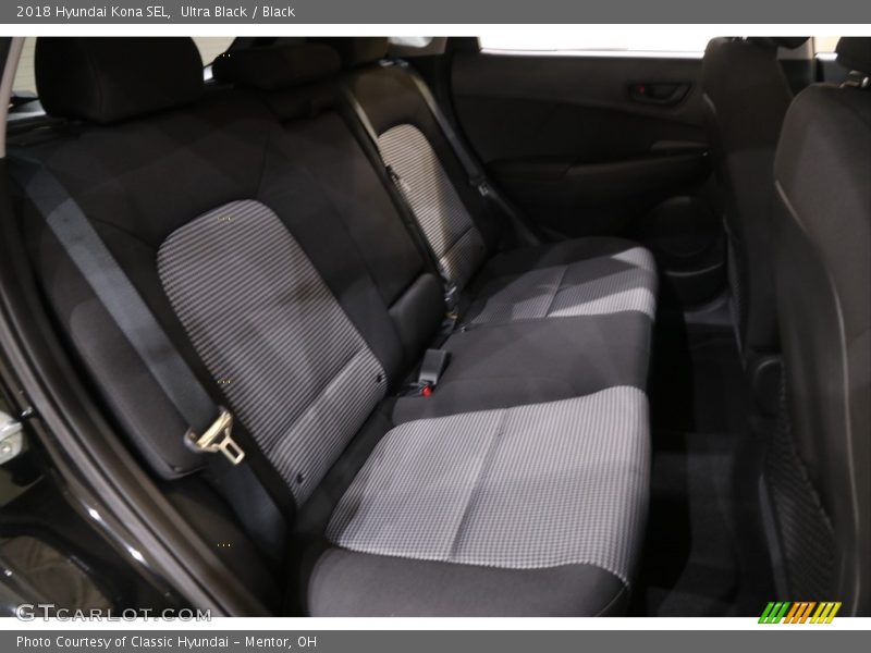 Ultra Black / Black 2018 Hyundai Kona SEL