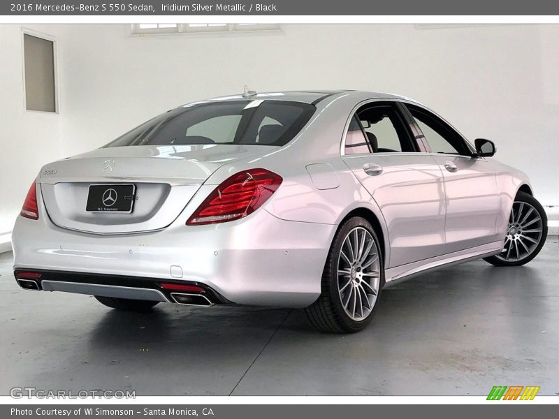  2016 S 550 Sedan Iridium Silver Metallic