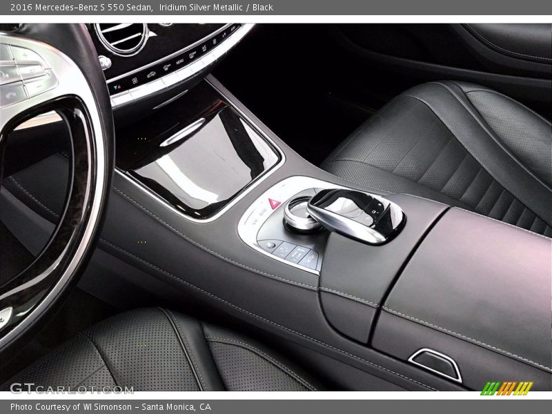 Iridium Silver Metallic / Black 2016 Mercedes-Benz S 550 Sedan