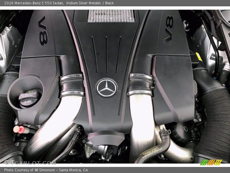  2016 S 550 Sedan Engine - 4.7 Liter biturbo DI DOHC 32-Valve VVT V8