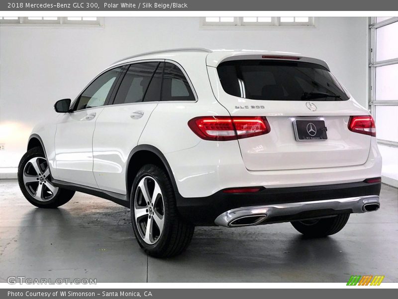 Polar White / Silk Beige/Black 2018 Mercedes-Benz GLC 300