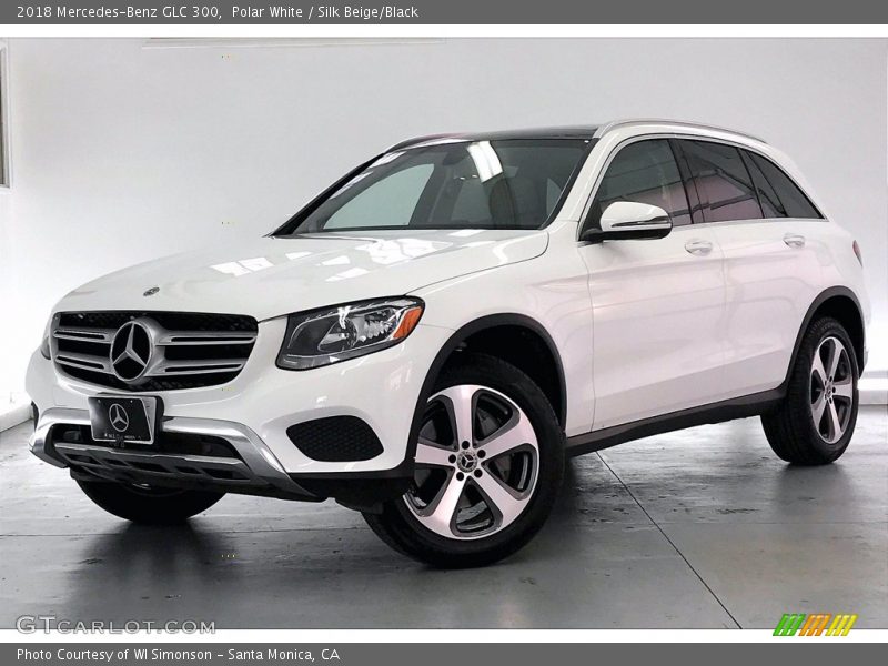 Polar White / Silk Beige/Black 2018 Mercedes-Benz GLC 300