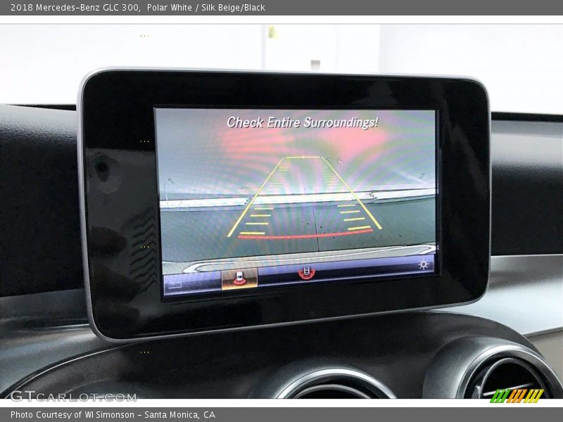 Polar White / Silk Beige/Black 2018 Mercedes-Benz GLC 300