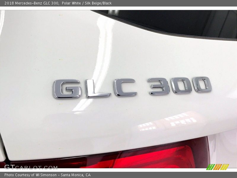 Polar White / Silk Beige/Black 2018 Mercedes-Benz GLC 300
