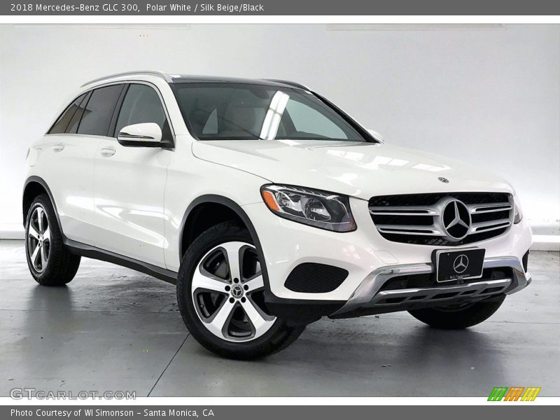 Polar White / Silk Beige/Black 2018 Mercedes-Benz GLC 300