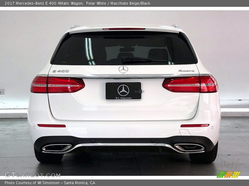 Polar White / Macchiato Beige/Black 2017 Mercedes-Benz E 400 4Matic Wagon