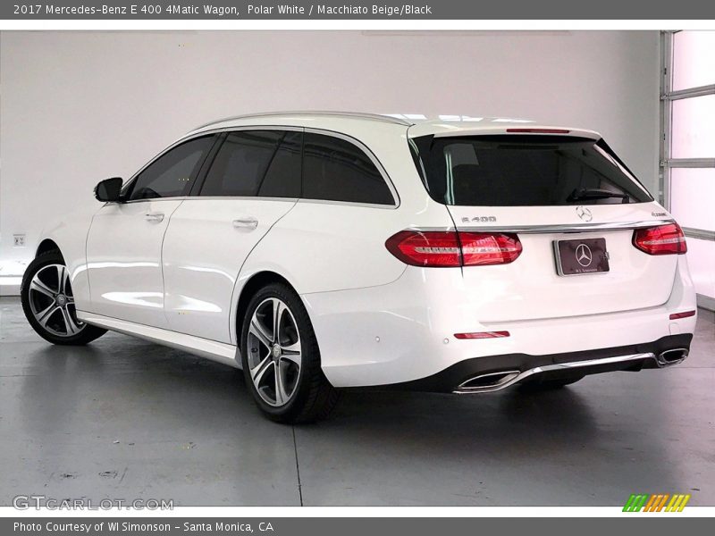 Polar White / Macchiato Beige/Black 2017 Mercedes-Benz E 400 4Matic Wagon