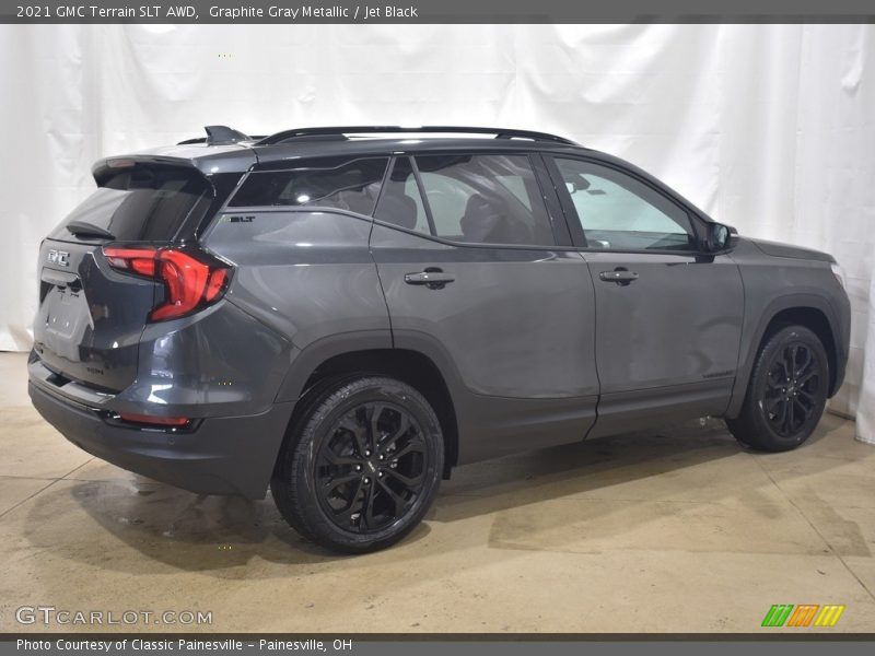 Graphite Gray Metallic / Jet Black 2021 GMC Terrain SLT AWD