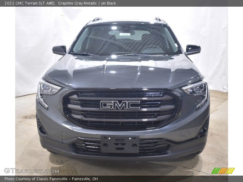 Graphite Gray Metallic / Jet Black 2021 GMC Terrain SLT AWD