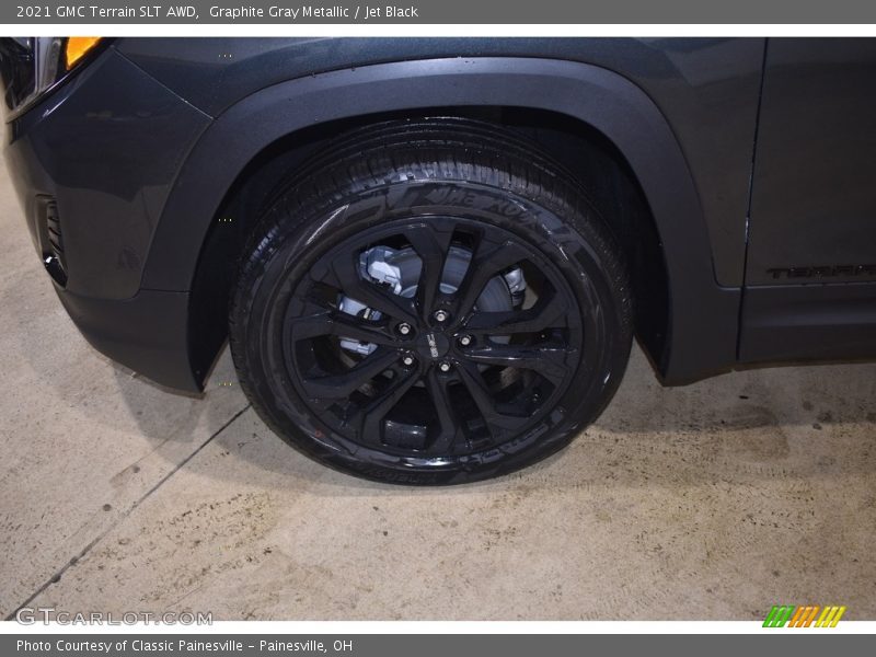 Graphite Gray Metallic / Jet Black 2021 GMC Terrain SLT AWD