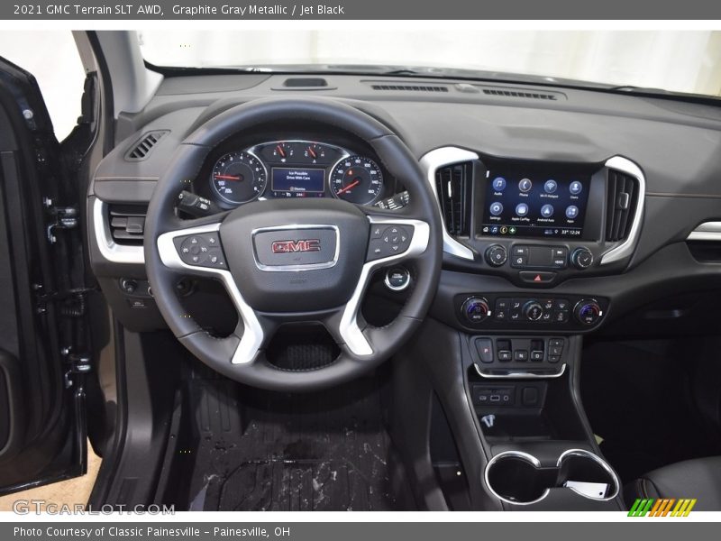 Graphite Gray Metallic / Jet Black 2021 GMC Terrain SLT AWD