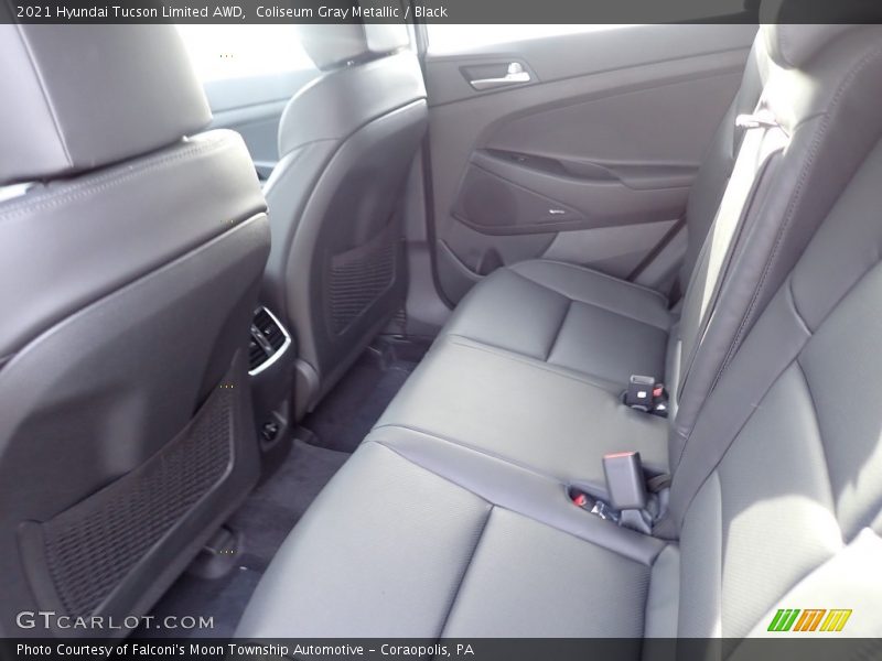 Coliseum Gray Metallic / Black 2021 Hyundai Tucson Limited AWD